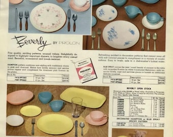 Vintage Melmac- Beverly by Prolon 7400