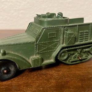 Vintage Rubber Auburn Army Half Track
