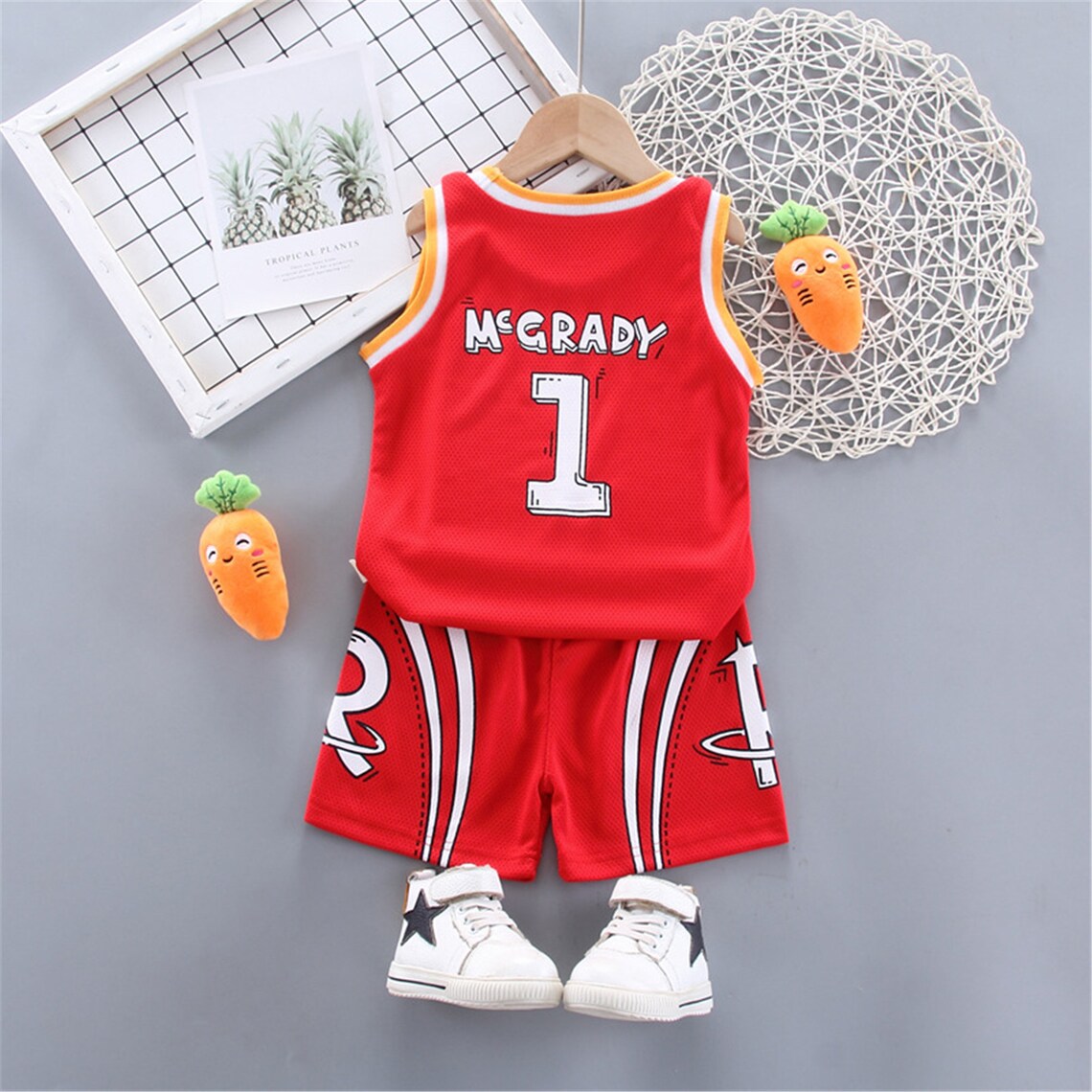 Kids children basketball clothes suit summer boys and girls Etsy