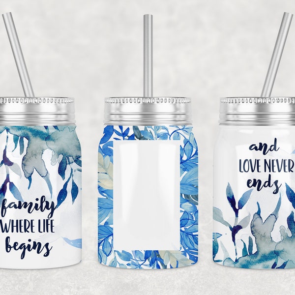 Family Picture Jar Etsy