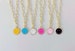 Waterproof Smiley Face Necklaces 