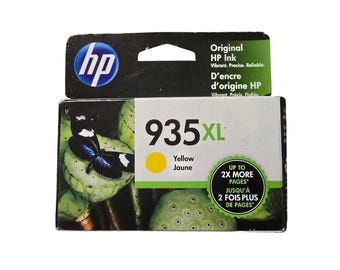 Originele HP 935XL gele inktcartridge: levendig, nauwkeurig en betrouwbaar.