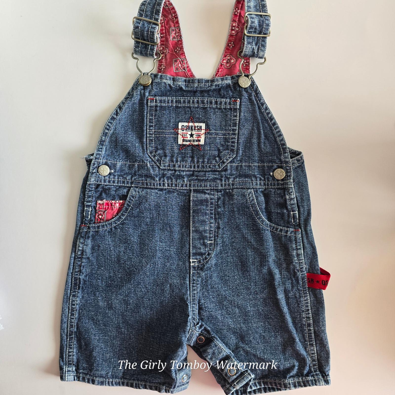 USA-vintage】oshkosh 70s70's80s overall 1980s Vintage Oshkosh Blue
