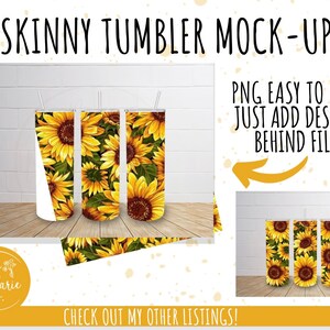 Skinny Tumbler Mock up, Add your image, Stainless steel tumbler mockup, Tumbler Full Wrap Sublimation Template