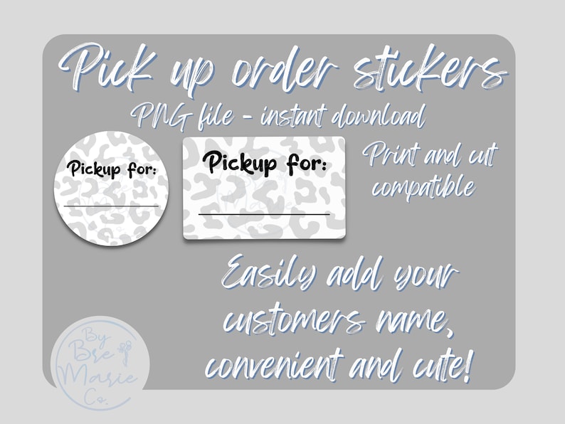 Pickup PNG Sticker Porch Pick up Sticker Printable Sticker Etsy