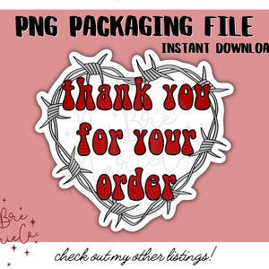 Vielen Dank für Ihre Bestellung Aufkleber PNG, Valentinstag Aufkleber png, Konversation Herzaufkleber, Aufkleber drucken und schneiden, Small Business Aufkleber png