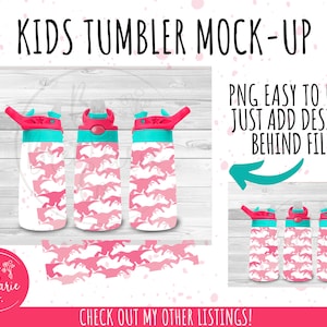 Kinder Sublimation Tumbler Mock up, Kinder Flip Top Flasche Mockup, Sippy Cup Mockup, PNG Tumbler Mockup, Sublimation Mockup, Add your own image