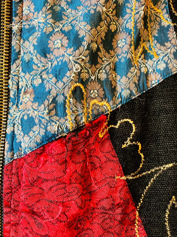 White Stag patchwork pattern ladies jacket- size … - image 3