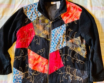 white stag hooded jacket