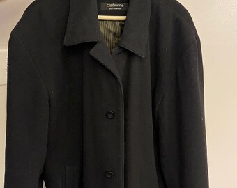 claiborne mens pea coat