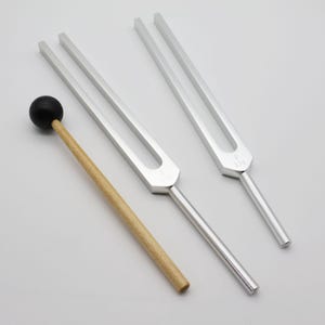 174 Hz ongewogen stemvork | Geluidstherapie | Handvat 6 cm / 9 cm Opties: