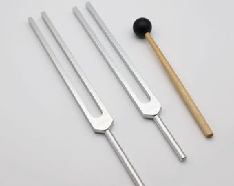 Tuning Forks C 256 Hz + G 384 Hz - Etsy 日本