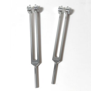 54.81Hz Weighted Tuning Fork, Schumann Pair Weighted Tuning Fork, 62.64Hz Weighted Tuning Fork