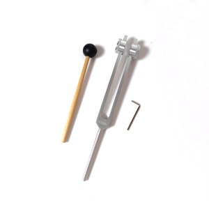 111HZ Weighted Tuning Fork Extended Handle,  Divine Frequency, Easy to Hold