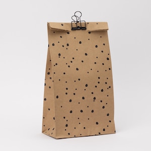 Gift bags confetti kraft | Paper bags, block bottom bags, gift packaging