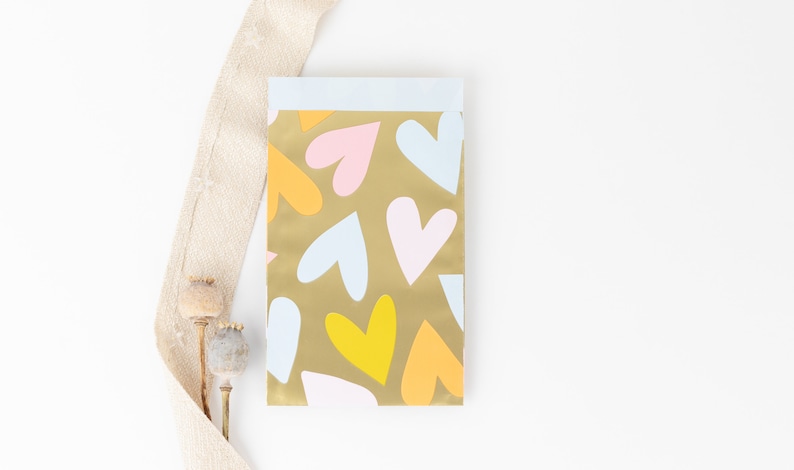 Inoverse Papiertüten Mit Henkel - 50 Stück 45x17x48 Cm, Kraftpapier Geschenktüten