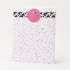 Sacchetti di carta WOW | Pois rosa, sacchetti regalo, confezione regalo, borsa piatta