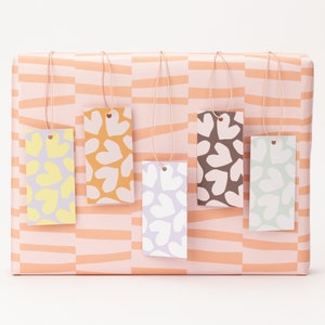 Geschenkanhänger Hearts | Geschenkverpackung, Label, Papieranhänger, Etiketten, Geburtstag, Herz
