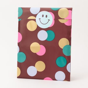 Papiertüten Konfetti mit Gold-Effekt | Geschenktüten, Geschenkverpackung, Flatbag, Geburtstag