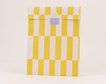 Sacchetti di carta Bold Stripes, Giallo