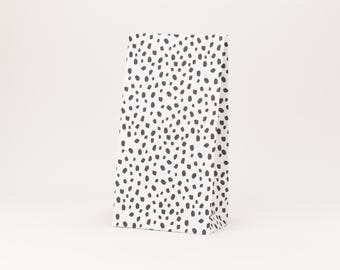 Bolsas de regalo con puntos de pincelada | Bolsas de papel, envoltorios de regalo, bolsas de fondo cuadrado
