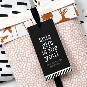 12 Geschenktuten Schon Dass Du Da Bist Fur Gastgeschenke Etsy