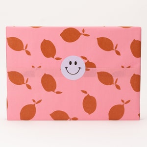 Carta velina lime, rosa 50 x 70 cm | Confezione regalo, confezionamento, carta da regalo, confezionamento, imballaggio ordini, estate