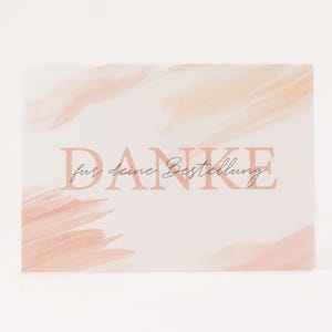 10 à 500 cartes "Merci pour votre commande" | Cartes de remerciement, cartes de vœux, cartes postales, emballage de commande client, emballage, boutique artisanale
