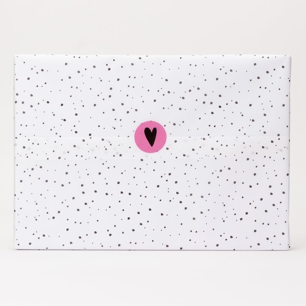 Seidenpapier Dalmatiner 35x50 cm / 50x70 cm | Punkte, Dots, Verpackung, Geschenkverpackung, Geschenkpapier, Verpacken Bestellungen