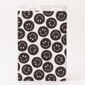 Papiertüten Smileys Geschenktüten, Geschenkverpackung, Flatbag, Kindergeburtstag, Mitgebseltüten Bild 2