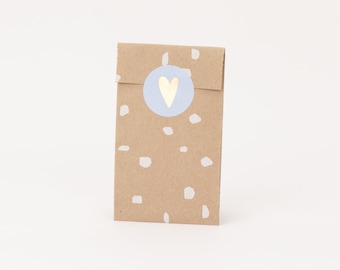 Mini sacchetti di carta minimalismo, kraft | Sacchetti regalo, confezioni regalo, buste piatte, confezioni per gioielli