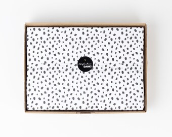 Tissue paper brush dots 35 x 50 cm / 50 x 70 cm | Dots, Dots, Packaging, Gift Wrapping, Wrapping Paper, Packing Orders