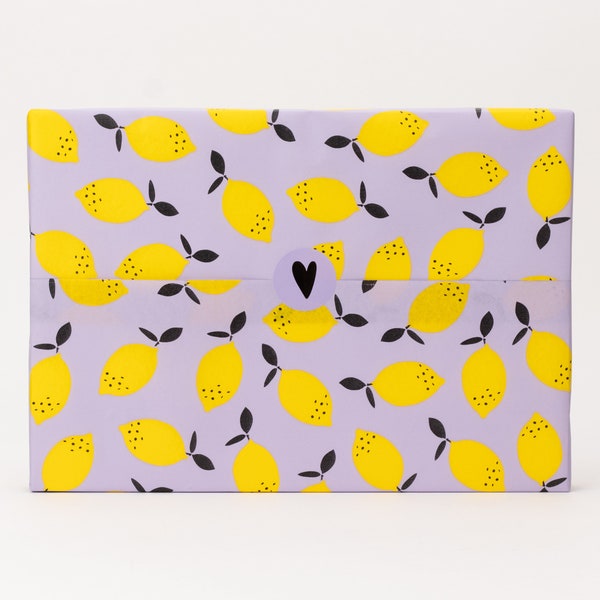 Seidenpapier Zitrone, lila 50x70 cm | Geschenkverpackung, Verpacken, Geschenkpapier, Verpackung, Verpacken Bestellungen