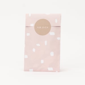 Mini sacs en papier minimalisme, rose | Été, sacs cadeaux, emballage cadeau, sac plat, emballage bijoux, bijoux