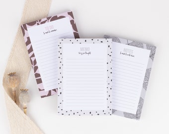 Notepad A6 100 sheets | Pad, Organzier To Do List, Pads, Notes