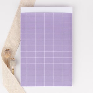 Paper bags grid, purple Autumn, autumn, gift bags, gift packaging, flat bag, paper bags image 2