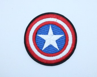 2 INCH CAPTAIN AMERICA AGENTS OF SHIELD PATCH CAPTAM9 2 INCH CAPTAIN AMERICA AGENTS OF SHIELD PATCH CAPTAM9