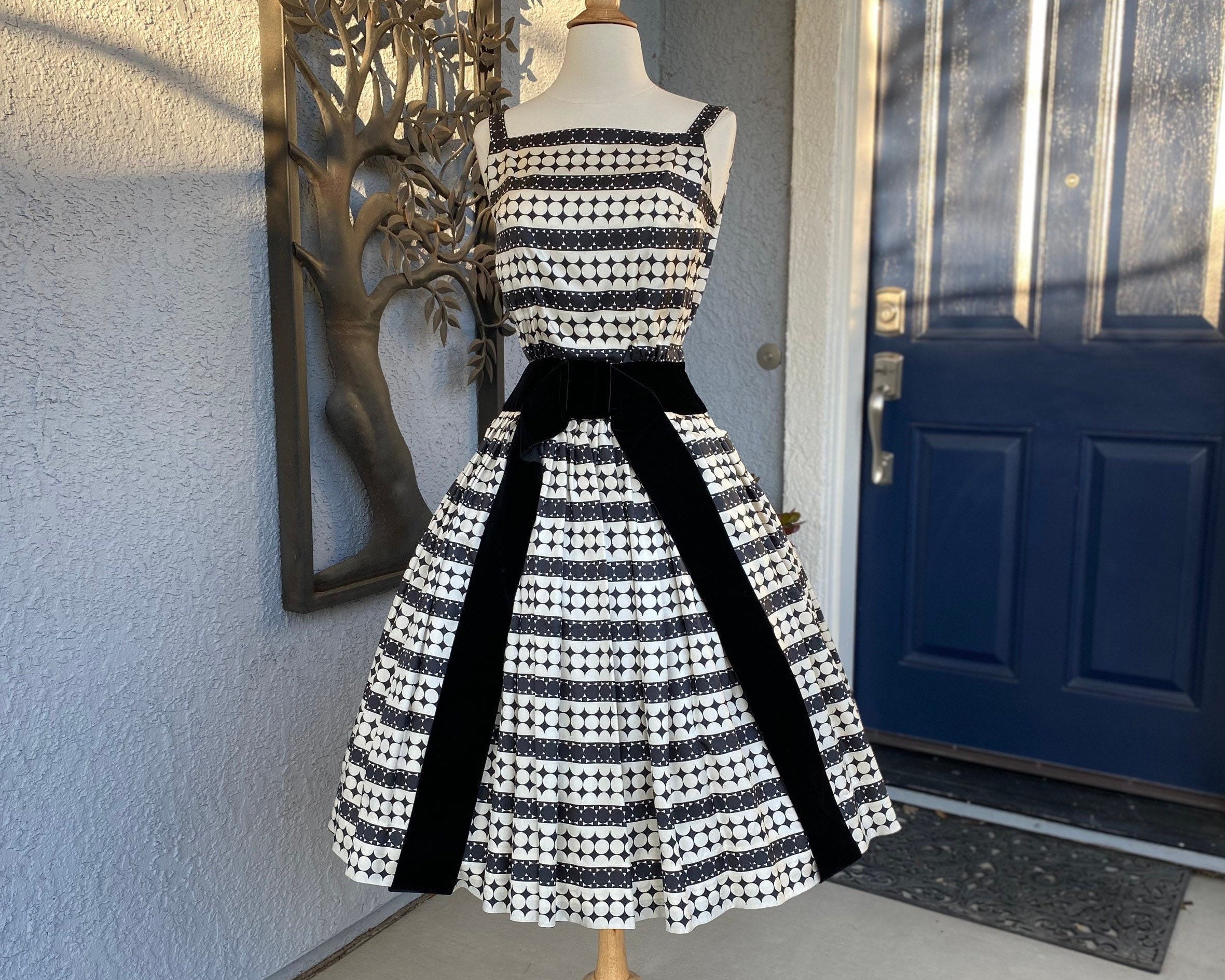 mid century day dresses