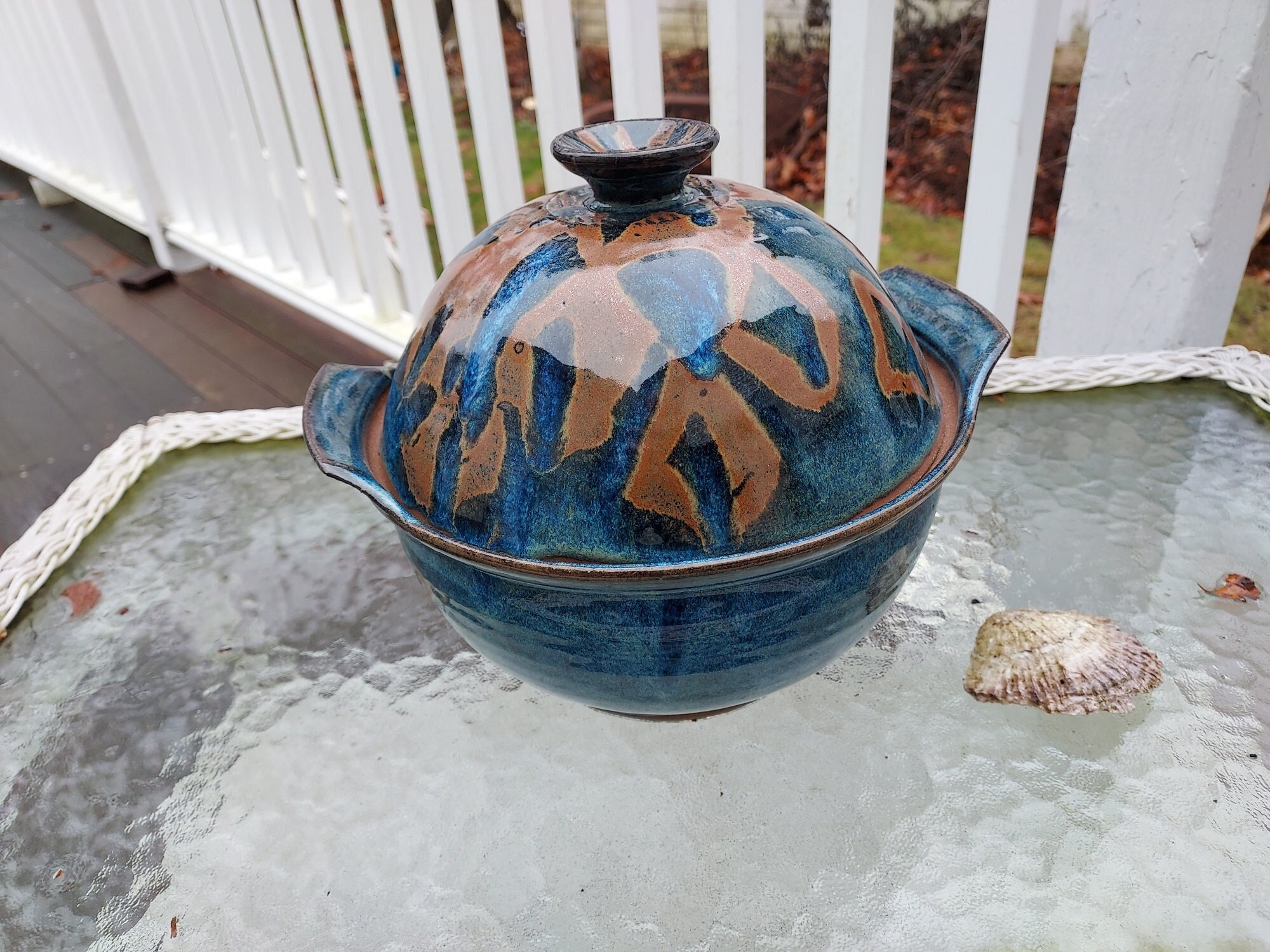 Stoneware La Cloche® Glazed Bread Baker