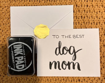 Dog mom Mother’s Day card, Mother’s Day card from the dog, dog mom