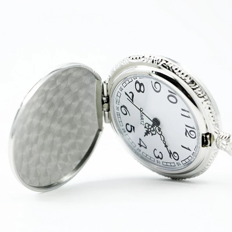 Dad Pocket Watch Battery Operated 4.8cm Specail Unique Present Etsy