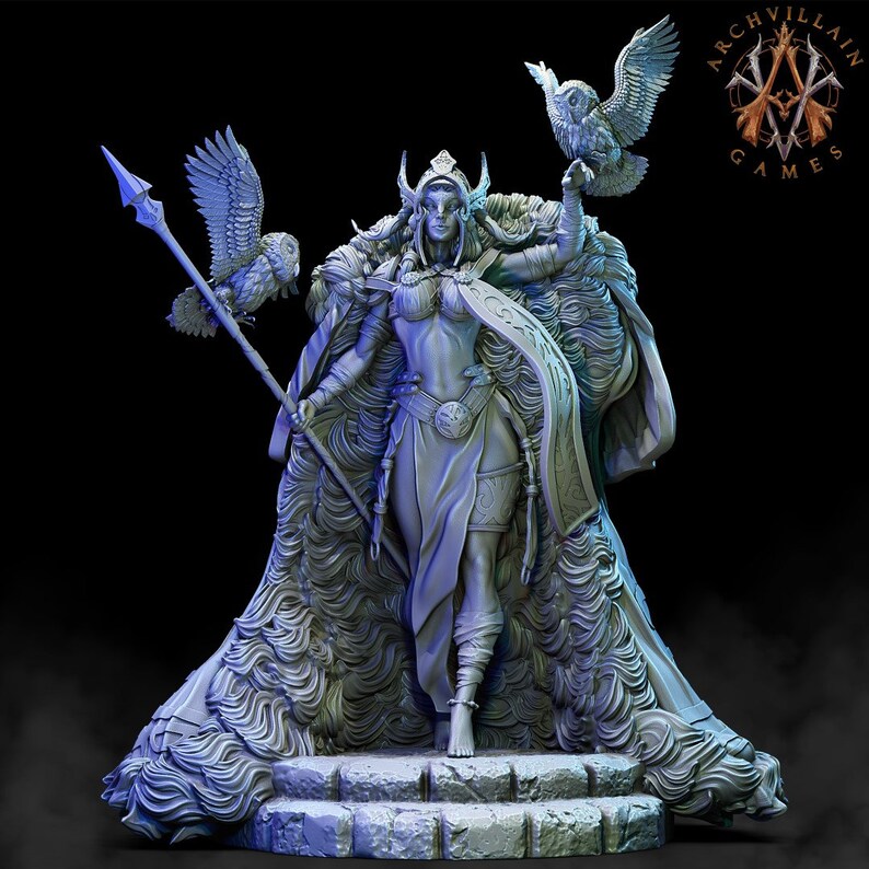 Resin Archvillain Games: Eternal Sphinx #2 Undying Dynasties Großfigur
