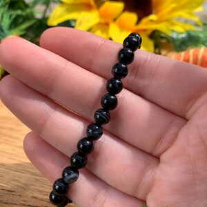 black agate bracelet