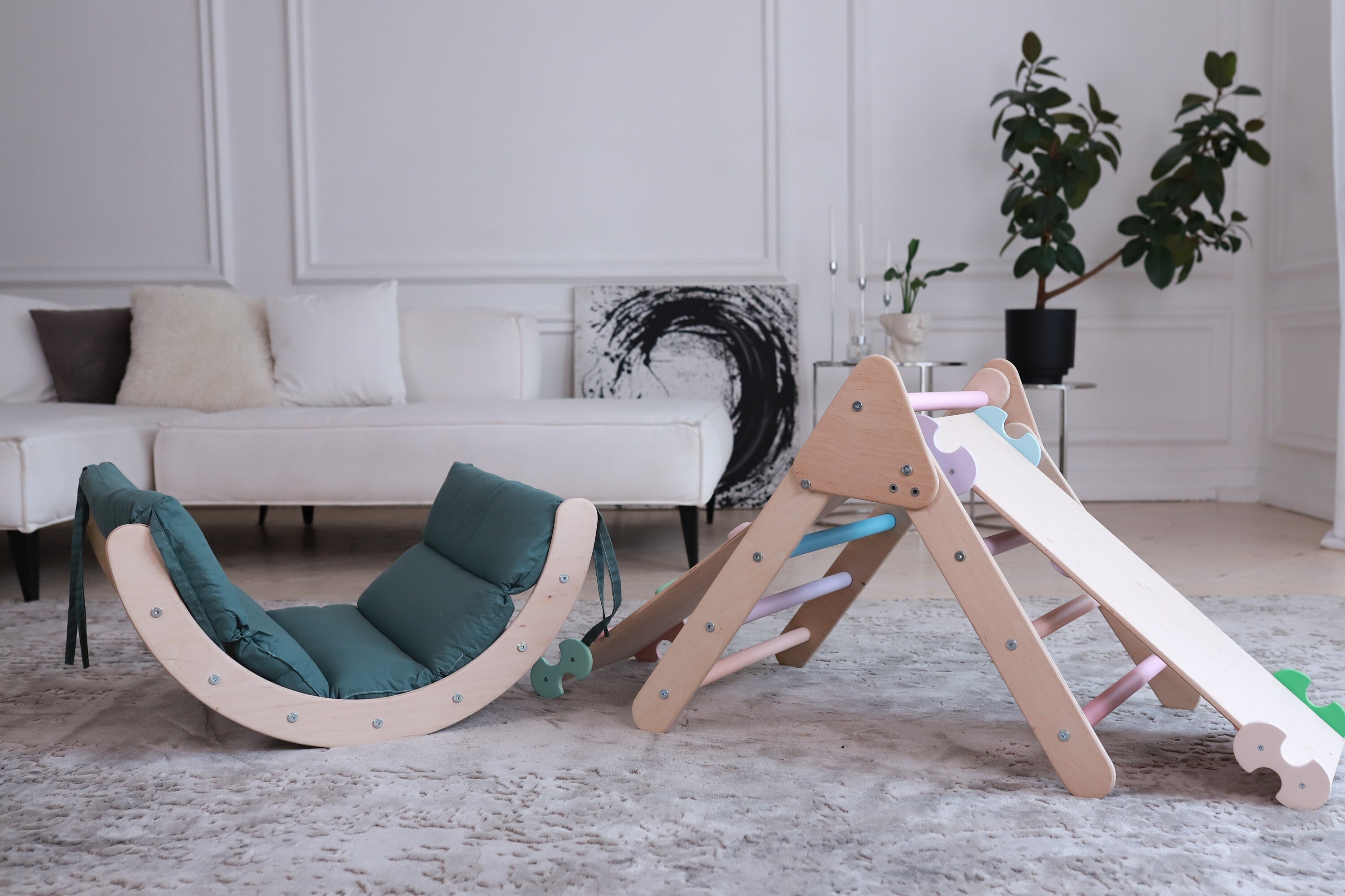 Montessori Arch Ramp Kids Ladder Arch Climber Waldorf - Etsy