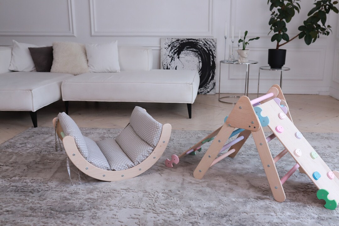 Rock Climbing Ramp Climb Frame Kids Climbing Set Climb - Etsy