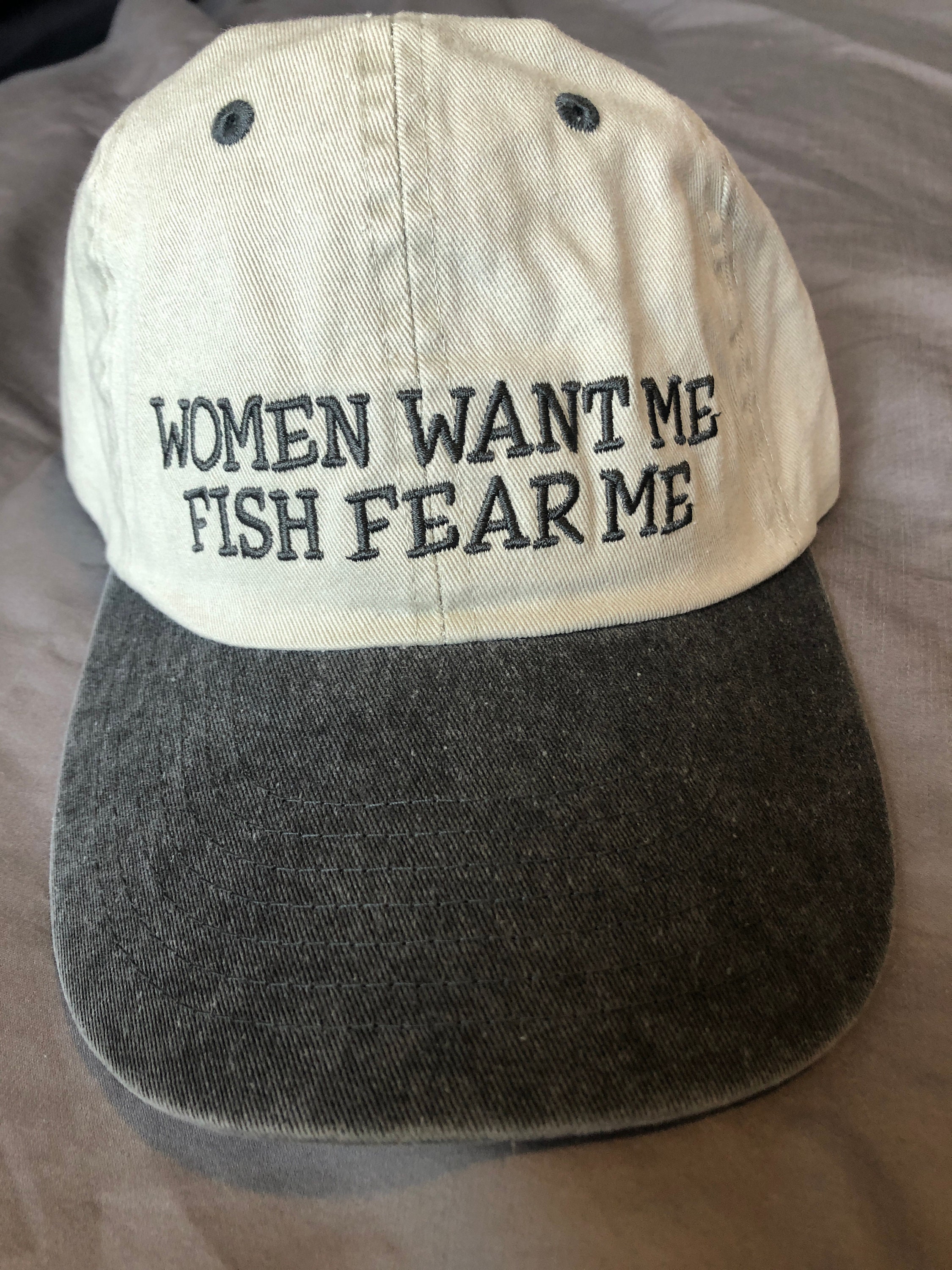 Women Want Me Fish Fear Me Hat - Etsy 