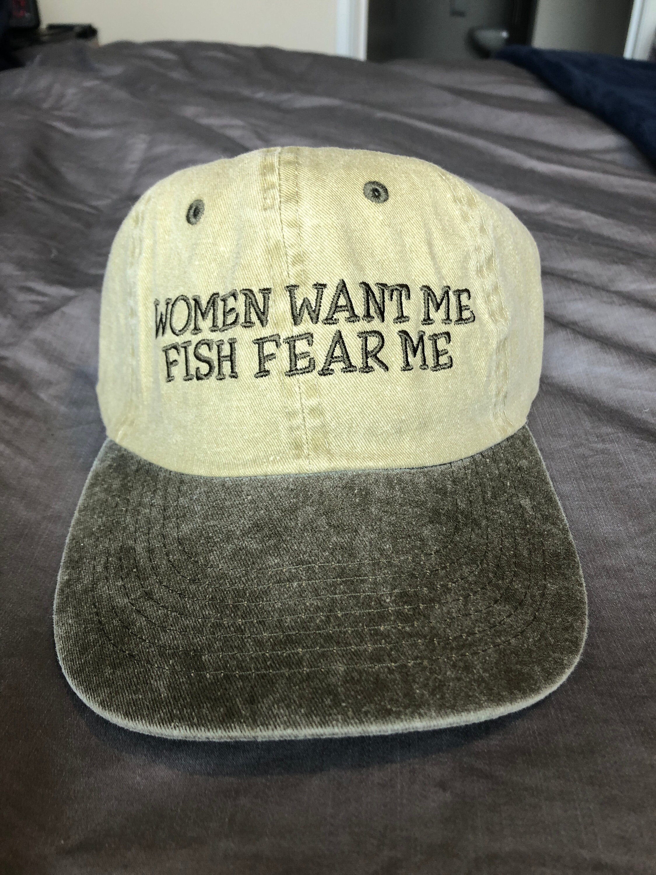 Women Want Me Fish Fear Me Hat - Etsy 
