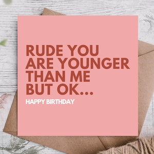 Birthday Card / Happy Birthday Card / Card for Boyfriend/ Girlfriend/ Partner/ Husband/ Wife / Card for him/ her