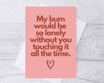 Anniversary Card | Card For Husband / Wife / Boyfriend / Girlfriend / Partner | Cute Anniversary Card /