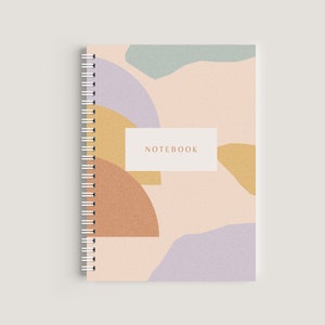 A5  Lined Notebook / | Recycled Paper / Eco Friendly Notebook